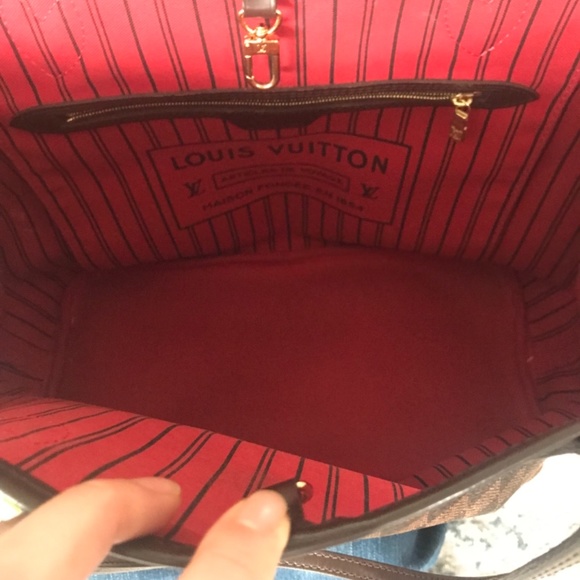 Louis Vuitton neverfull damier ebene mm - Picture 3 of 4